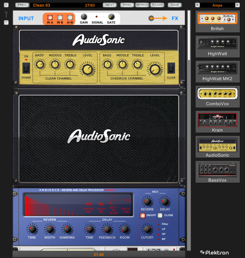 Electric guitar amplifier software free download