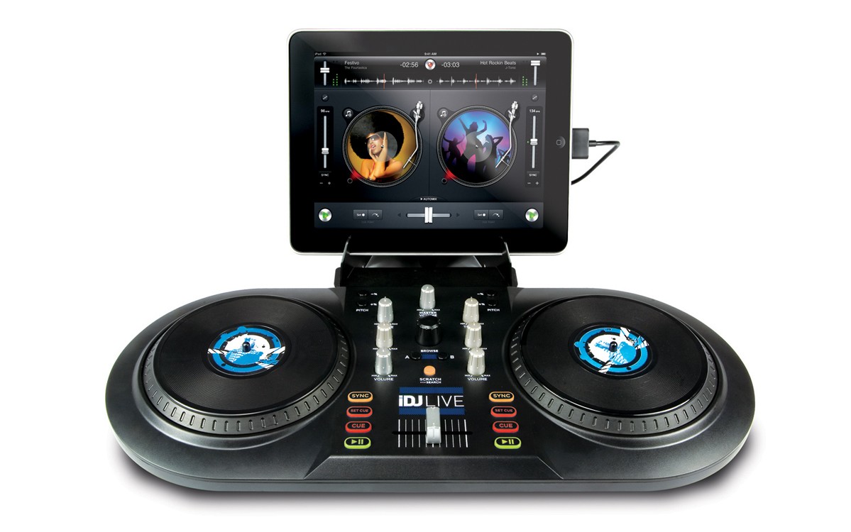 Numark iDJ Live, DJ software controller for iPad, iPhone or iPod