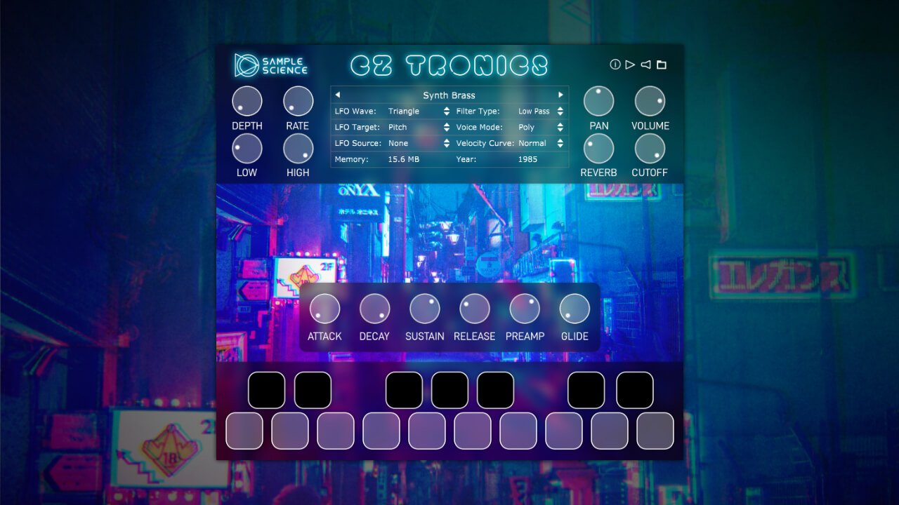 SampleScience Releases CZ Tronics Virtual Instrument In VST Kontakt
