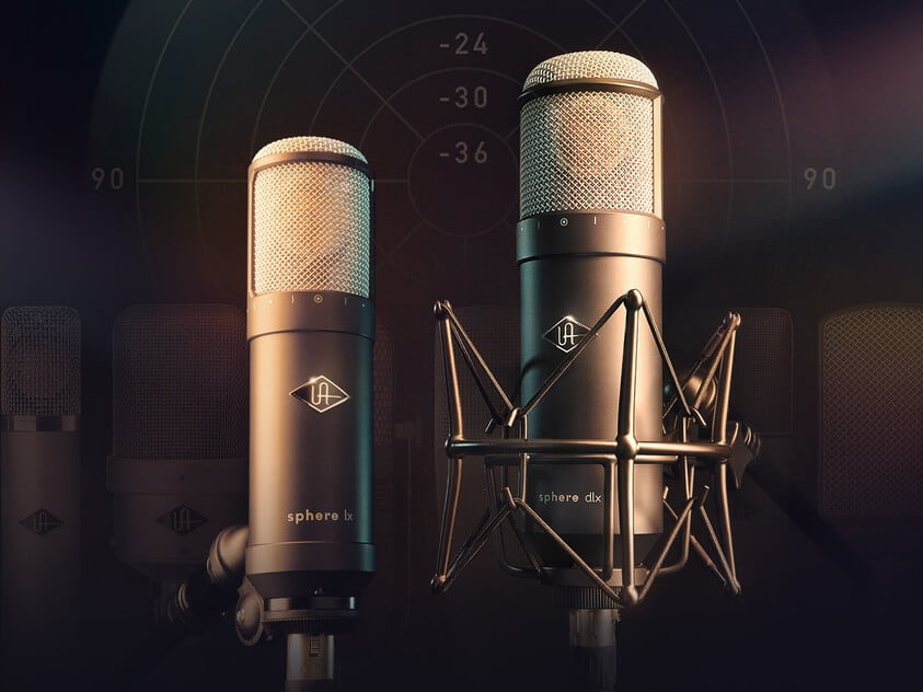 Universal Audio Introduces UA Sphere DLX And LX Modeling Microphones