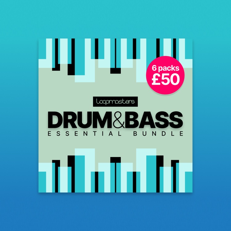 Loopmasters Drum Bass Essential Bundle 6 Packs For 50 GBP