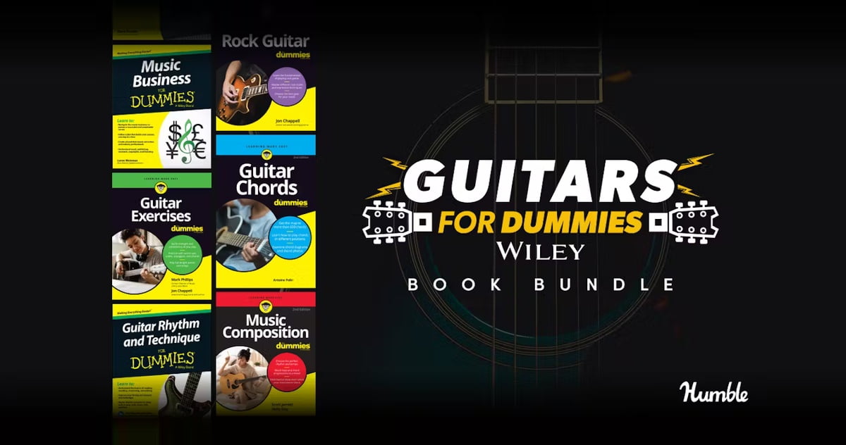 Guitars For Dummies 18 Books From Wiley For 18 USD At Humble Bundle