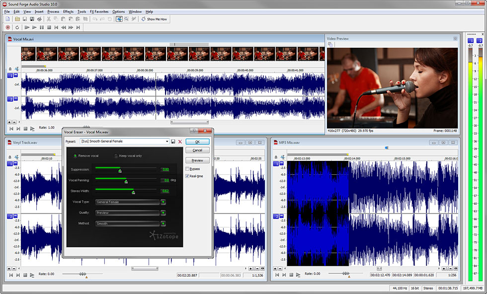 sony audio editing software for mac