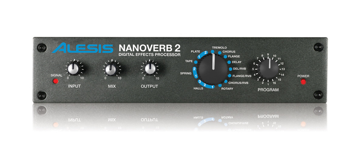 Alesis NanoVerb 2, compact effects box offers 256 effects and reverb  programs