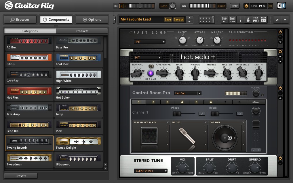 Native Instruments GUITAR RIG 5 PRO Announced