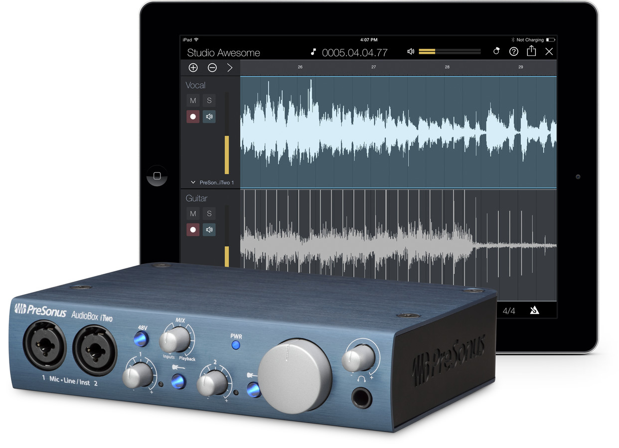 PreSonus AudioBox iOne & iTwo audio/MIDI interfaces