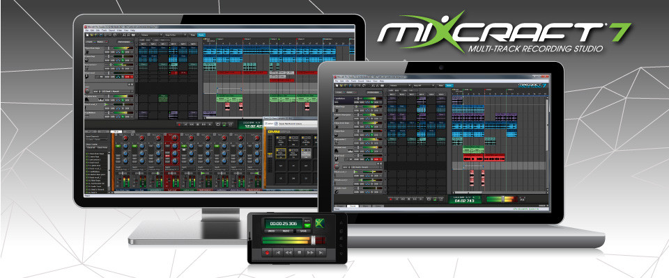 Acoustica Mixcraft 7 & Mixcraft Pro Studio 7 released