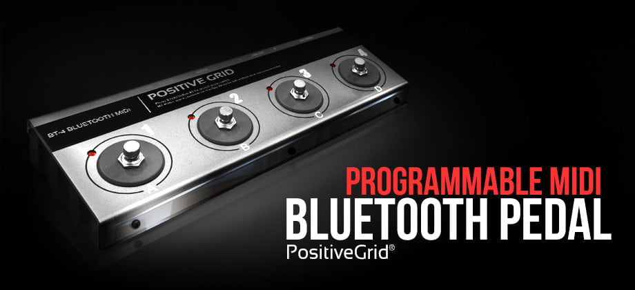 Positive Grid Bt 2 Bt 4 Bluetooth Midi Foot Controllers