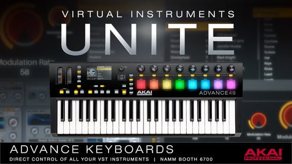 Akai Pro Advance Keyboards Series Announced