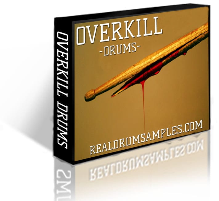 Overkill Drums sample pack by RealDrumSamples released