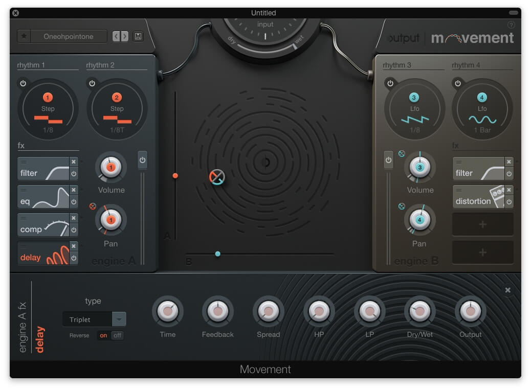 Output updates Movement multieffect to v1.1 + Current
