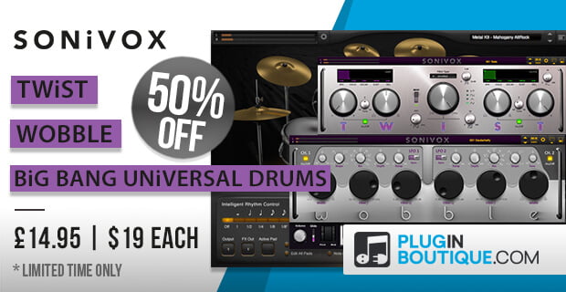 Sonivox Twist Wobble Big Bang Universal Drums Off