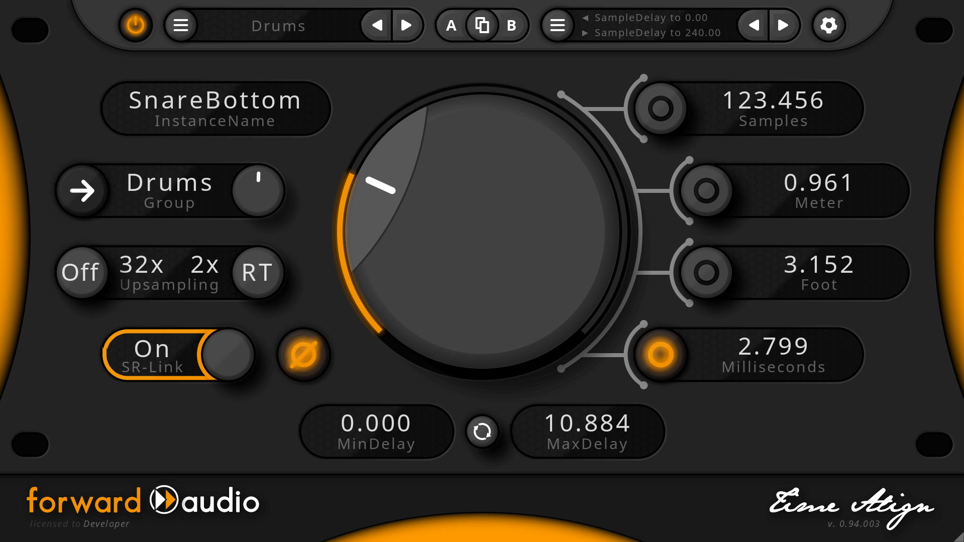 Forward Audio announces faTimeAlign time & phase alignment plugin