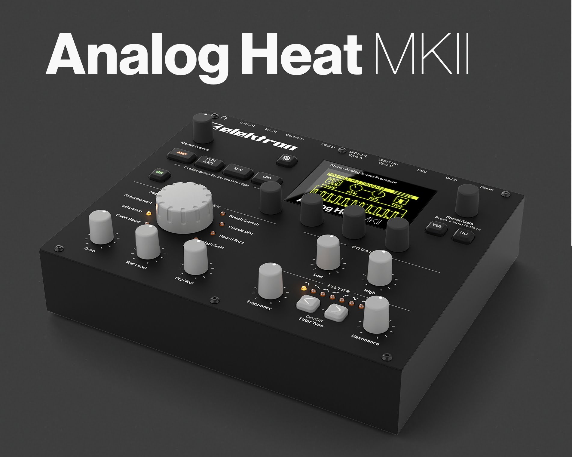 Elektron launches Analog Heat MKII sound processing unit