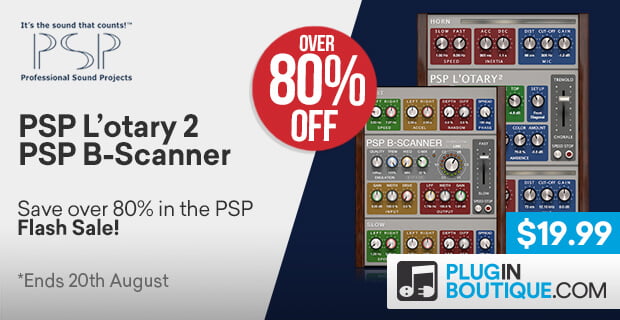 PSP L'otary2 & B-Scanner Plugins On Sale For $19.99 USD!