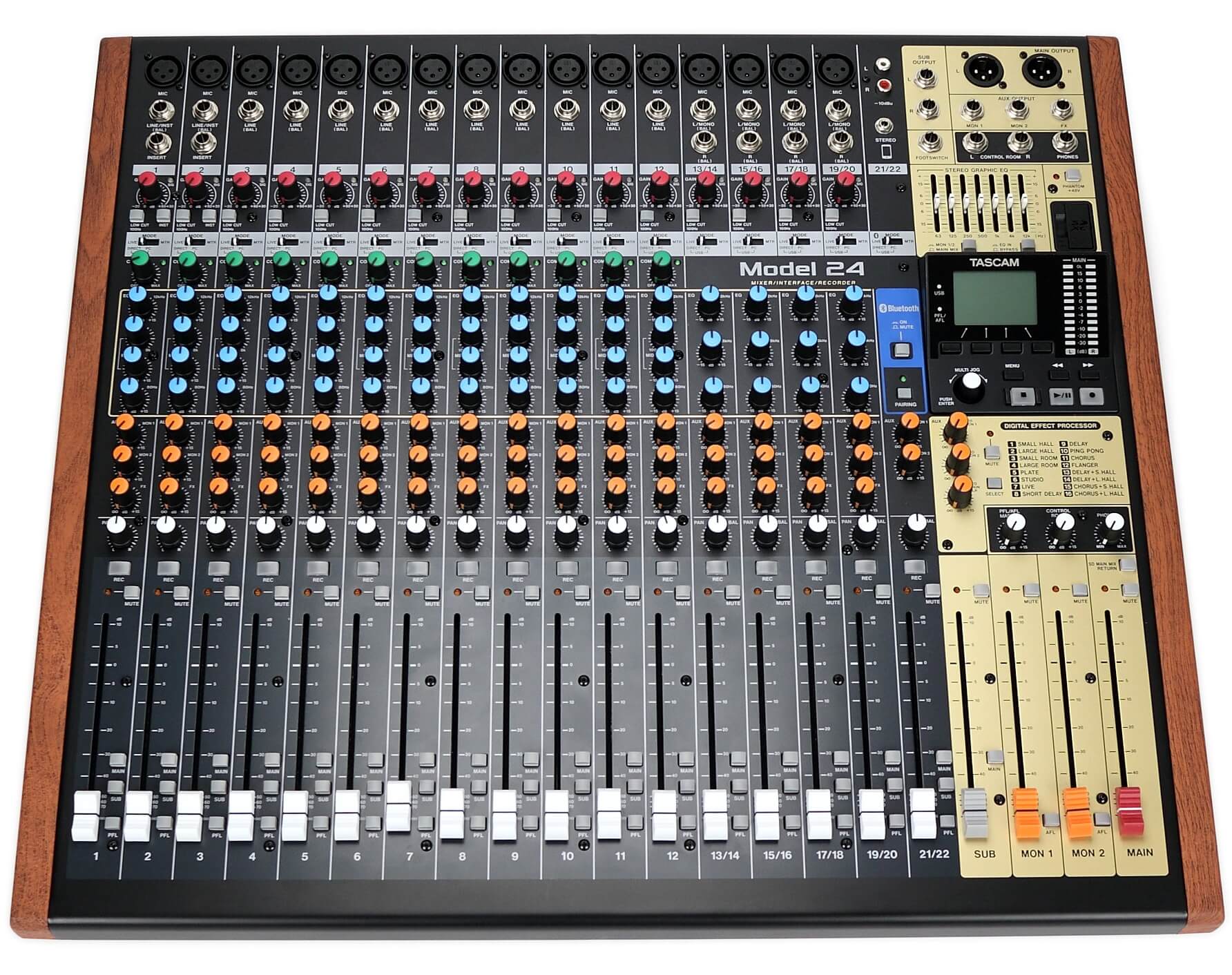 TASCAM intros Model 24 Digital Multitrack Recorder