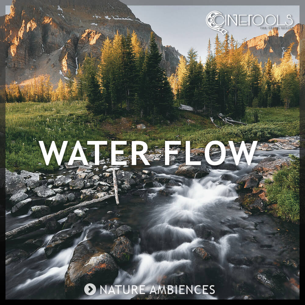 Cinetools launches Nature Ambiences series sound library Water Flow