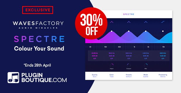 Wavesfactory Easter Sale Get 30 Off Spectra Trackspacer - roblox piano sheets the spectre