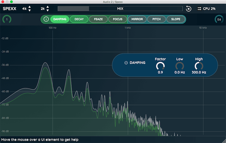 Re-Compose Spexx spectral effect plugin on sale for $19 USD!