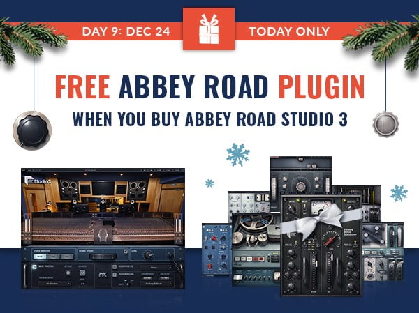 Buy Abbey Road Studio 3 And Get Another Abbey Road Plugin FREE