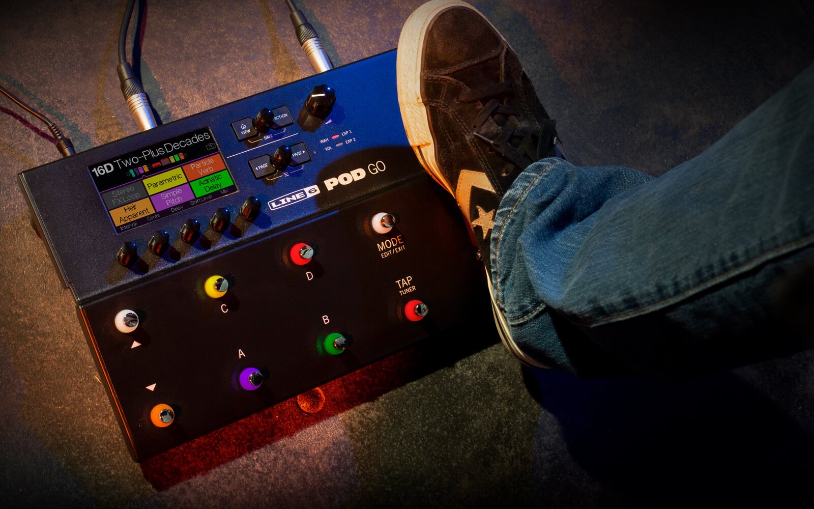 Line 6's new POD Go is an ultraportable guitar processor