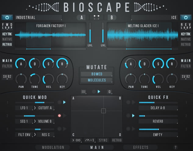 Luftrum updates Bioscape for Kontakt Player with 122 new 'Reverse' presets