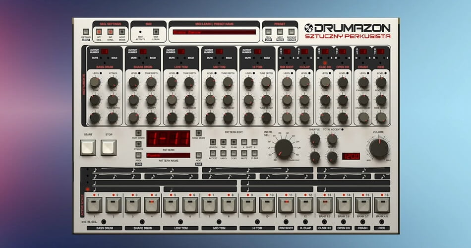 Drumazon Tr 909 Drum Machine By D16 Group On Sale For 29 Usd