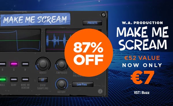 Make Me Scream Saturation And Distortion Plugin On Sale At 87 Off