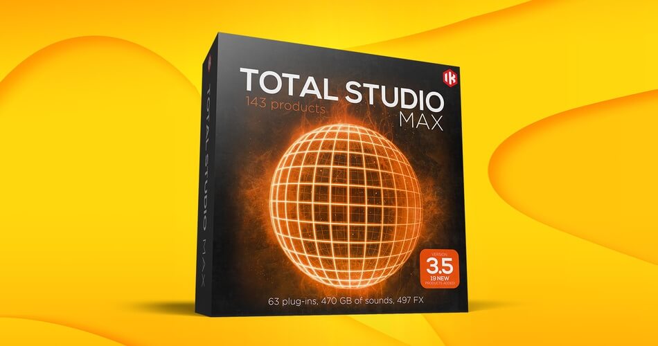 IK Multimedia offers up to 83% OFF on Total Studio 3.5 MAX