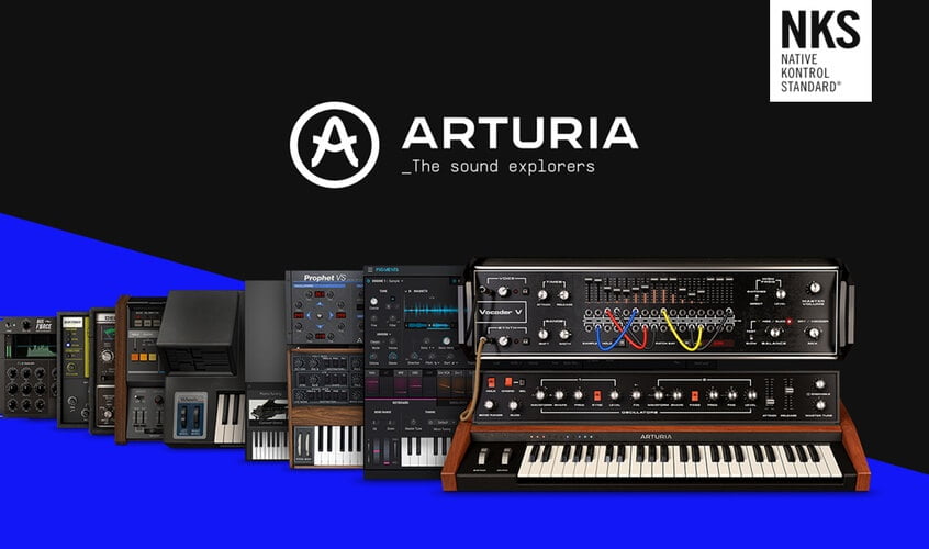 arturia v collection komplete kontrol