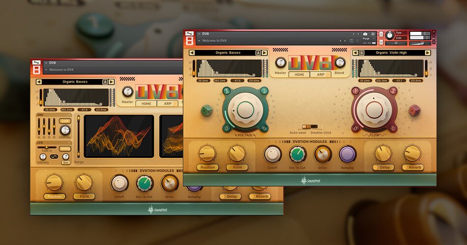 DV8 Modern Modular Hybrid Synth by Sound Yeti on sale for $59 USD