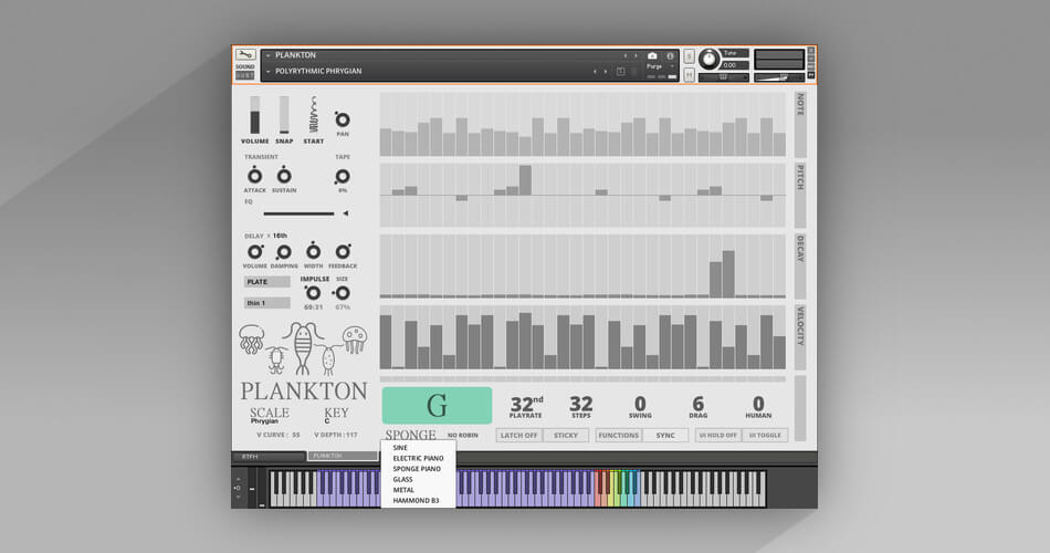 SPONGE PIANO by Sound Dust- talkthrough 