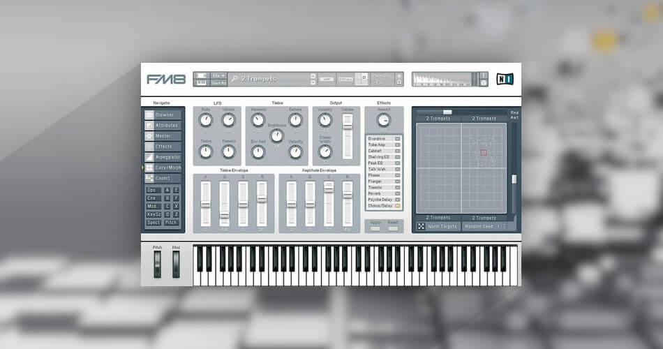 Instruments FM8 software synthesizer on sale $10 USD!