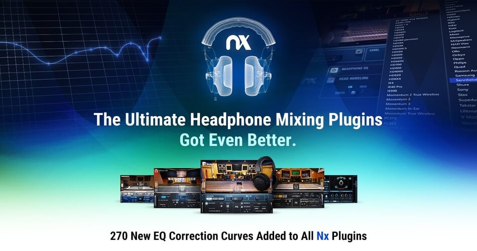 Waves updates Nx headphone mixing plugins: EQ correction added for 270 ...