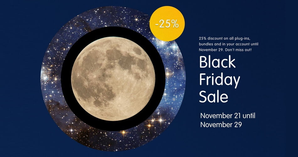 FabFilter Black Friday Sale Save 25 on plugins & bundles