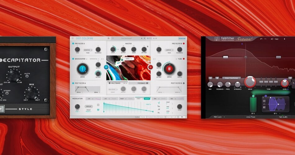 Plugin Boutique Round-Up: Best Distortion & Saturation VST Plugins