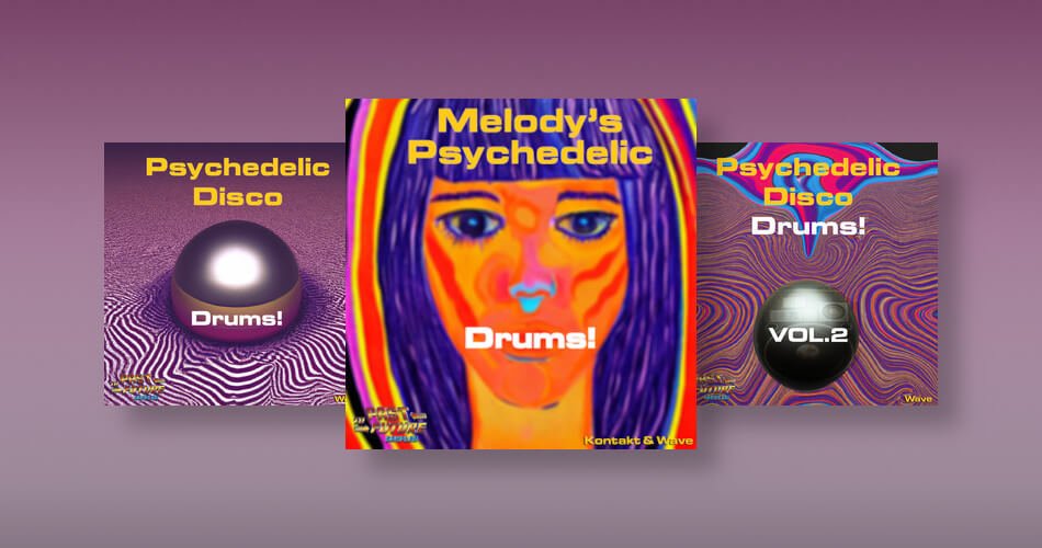 Past To Future releases Psychedelic Disco Drums & Melody’s Psychedelic Drums