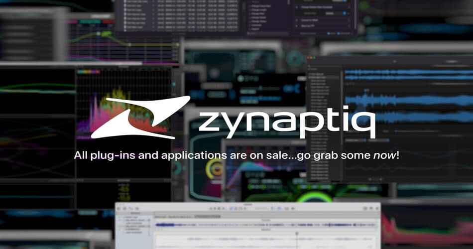 Zynaptiq Black Friday Sale: Save Up To 50% On Plugins & Apps