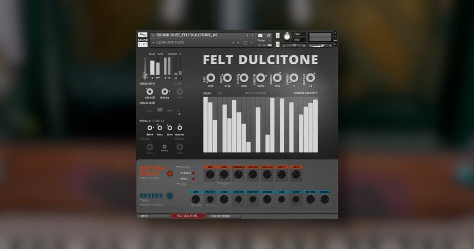 Sound Dust Releases Felt Dulcitone Sample Library For Kontakt