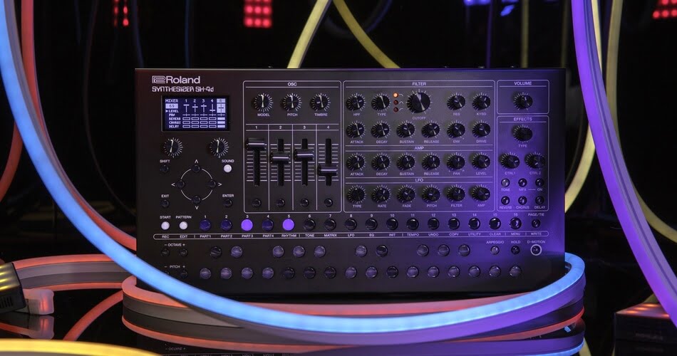 Roland introduces SH-4d Synthesizer