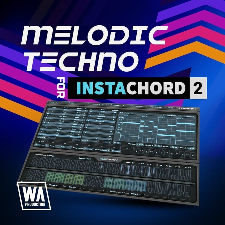 W.A. Production launches Melodic Techno for InstaChord 2