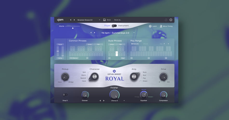 Virtual Bassist Royal 2 by UJAM on sale at 50% OFF