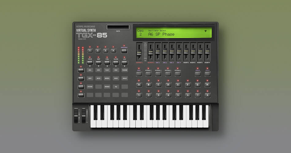 Gospel Musicians updates TGX-85 virtual instrument to v2