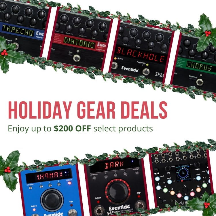 Eventide Audio offers up to $200 OFF on H9 Max Harmonizer, Misha ...