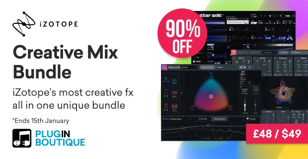 iZotope Mix & Master Bundle - Audio Effect MIX & MASTER BUNDLE X