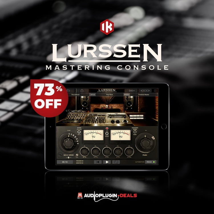 Save 73% on Lurssen Mastering Console by IK Multimedia