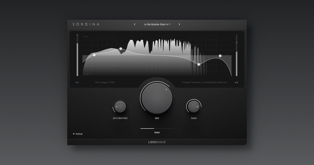 Libre Wave releases Sordina 2 mute emulator effect plugin