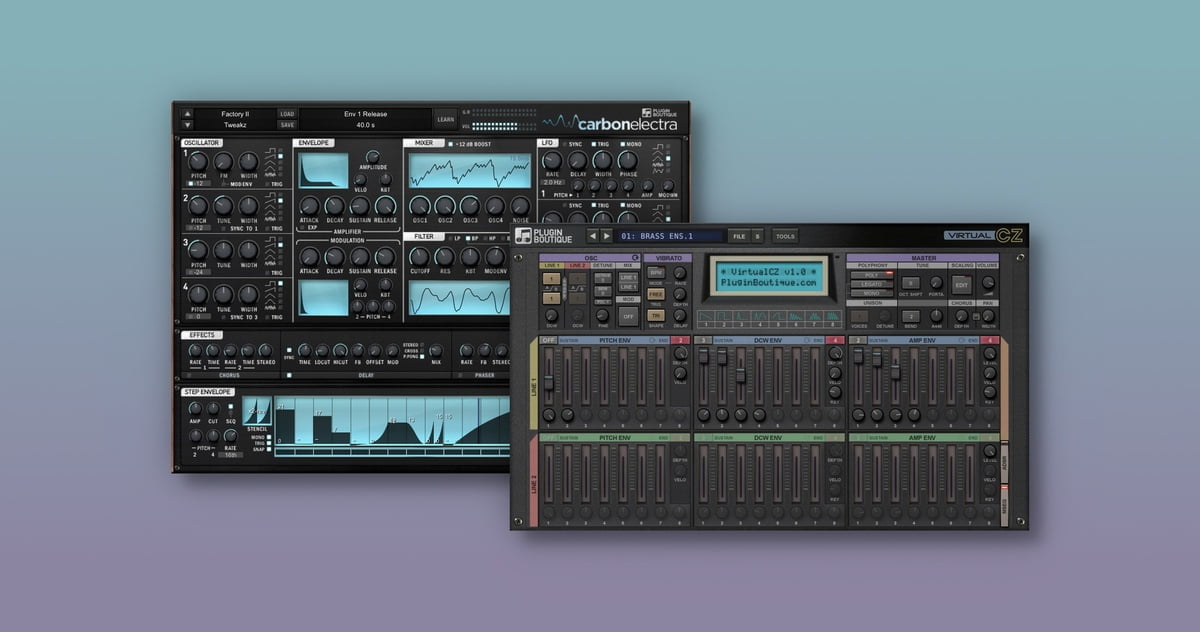 Save 75 on Carbon Electra and VirtualCZ synthesizer plugins