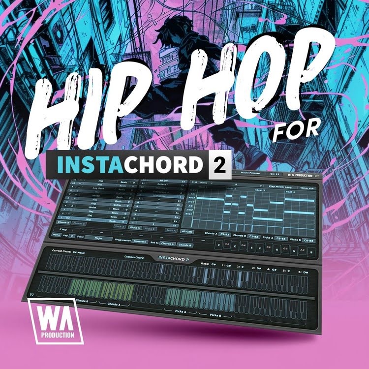 W.A. Production releases Hip Hop presets pack for InstaChord 2 #hiphop