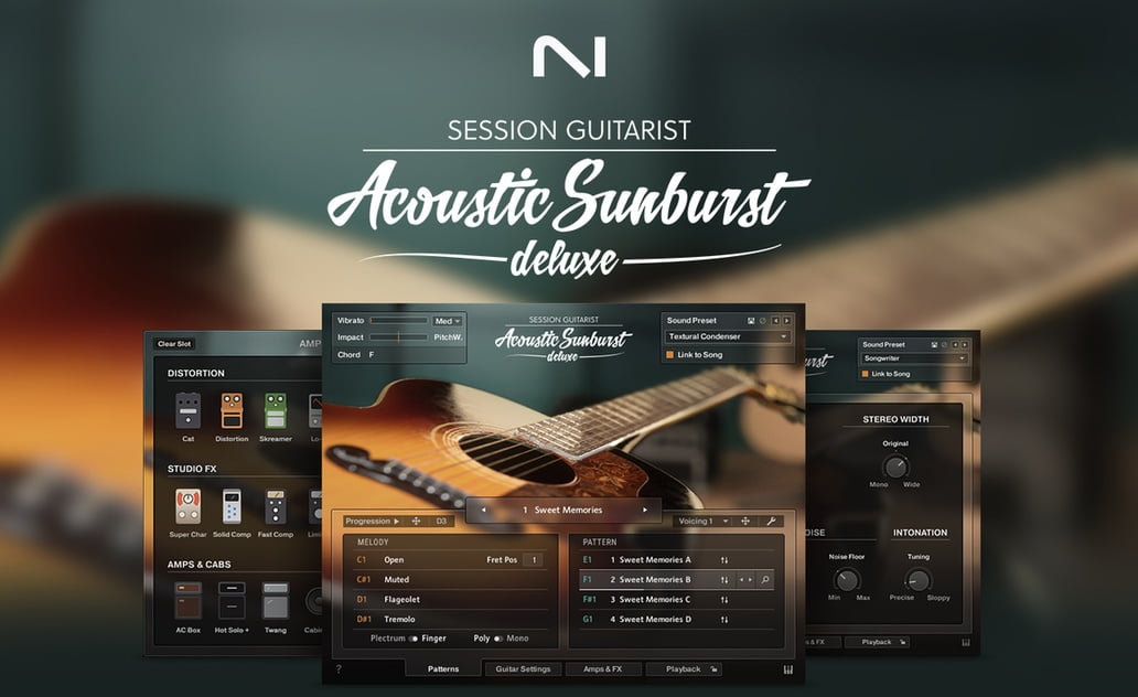 Native Instruments releases Session Guitarist: Acoustic Sunburst 